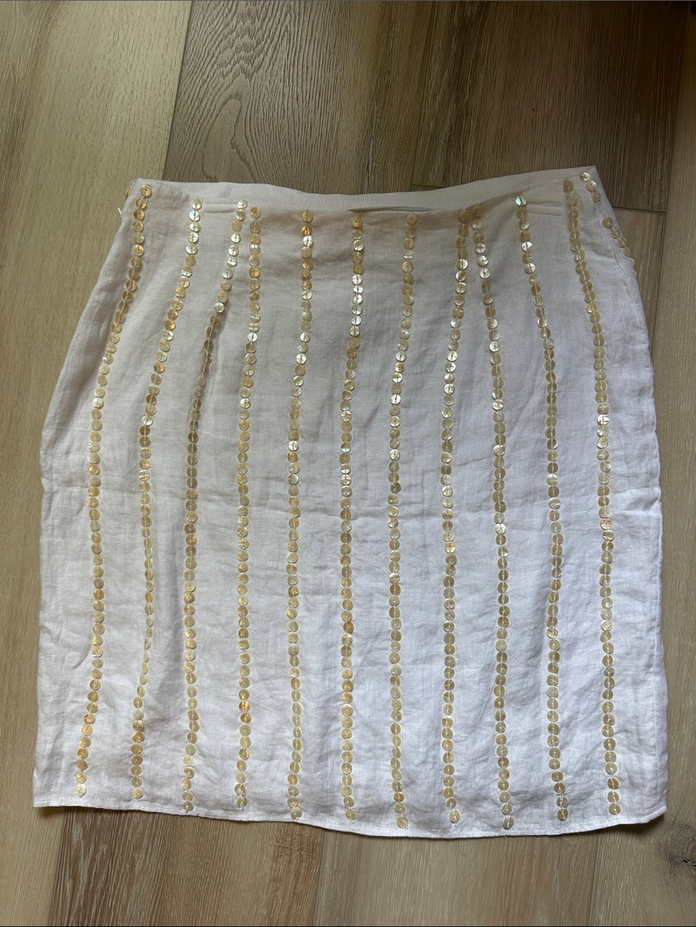 J Crew Collection Shell Linen Skirt - Picture 9 of 11